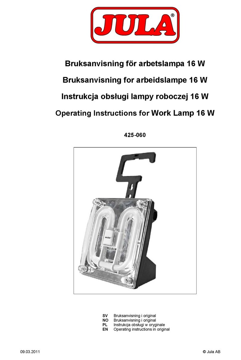 Jula 425-060 operating instructions