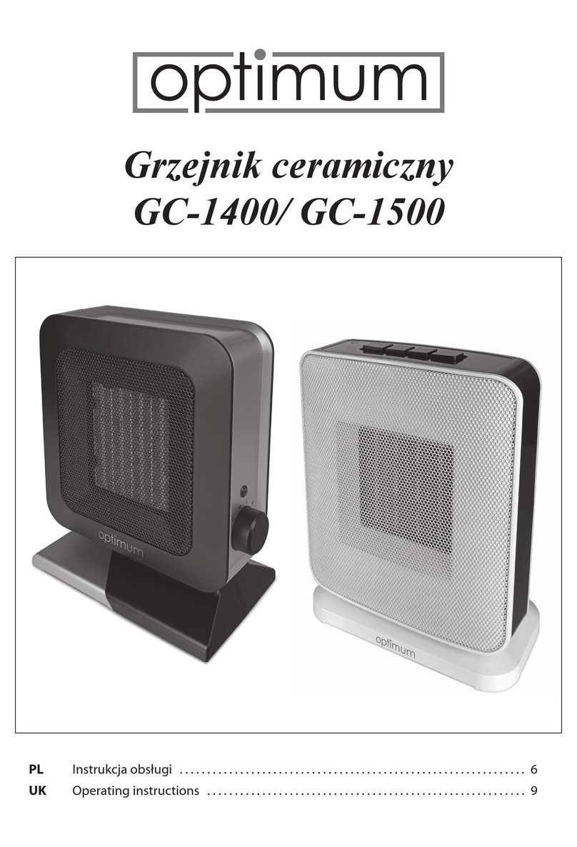 Optimum GC-1400 instruction manual