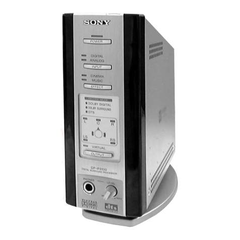 Sony DP-IF5100 User manual