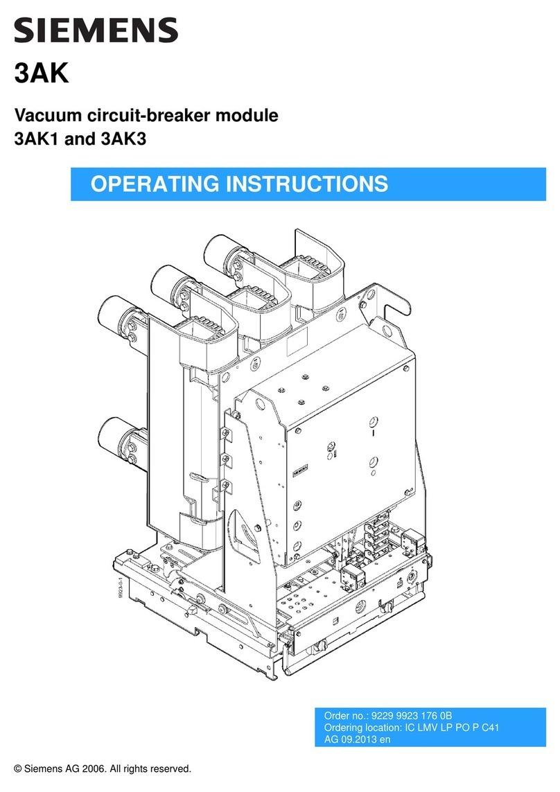 Siemens 3AK User manual