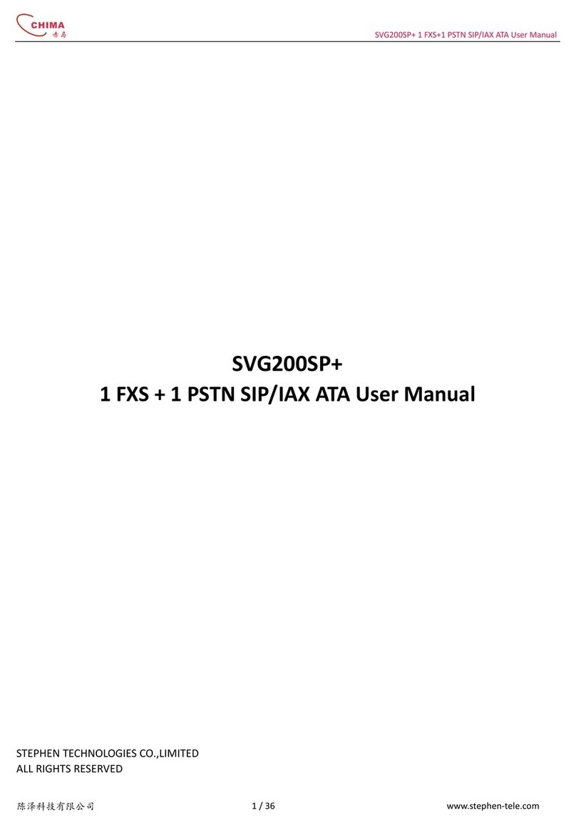 Stephen SVG200SP PLUS user manual