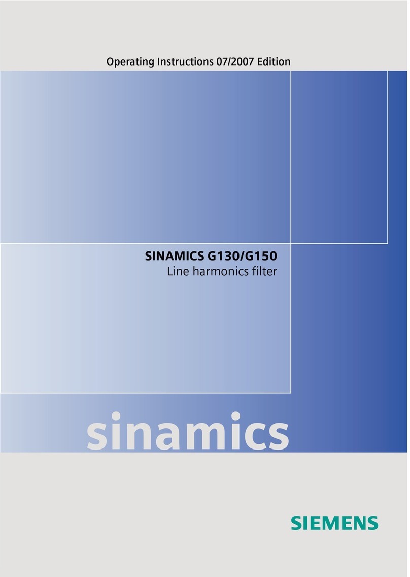 Siemens SINAMICS G150 operating instructions Siemens SINAMICS G150 operating instructions