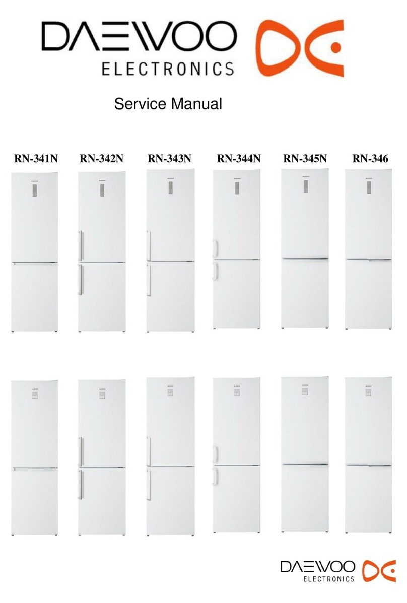 DAEWOO ELECTRONICS RN-341N Service manual
