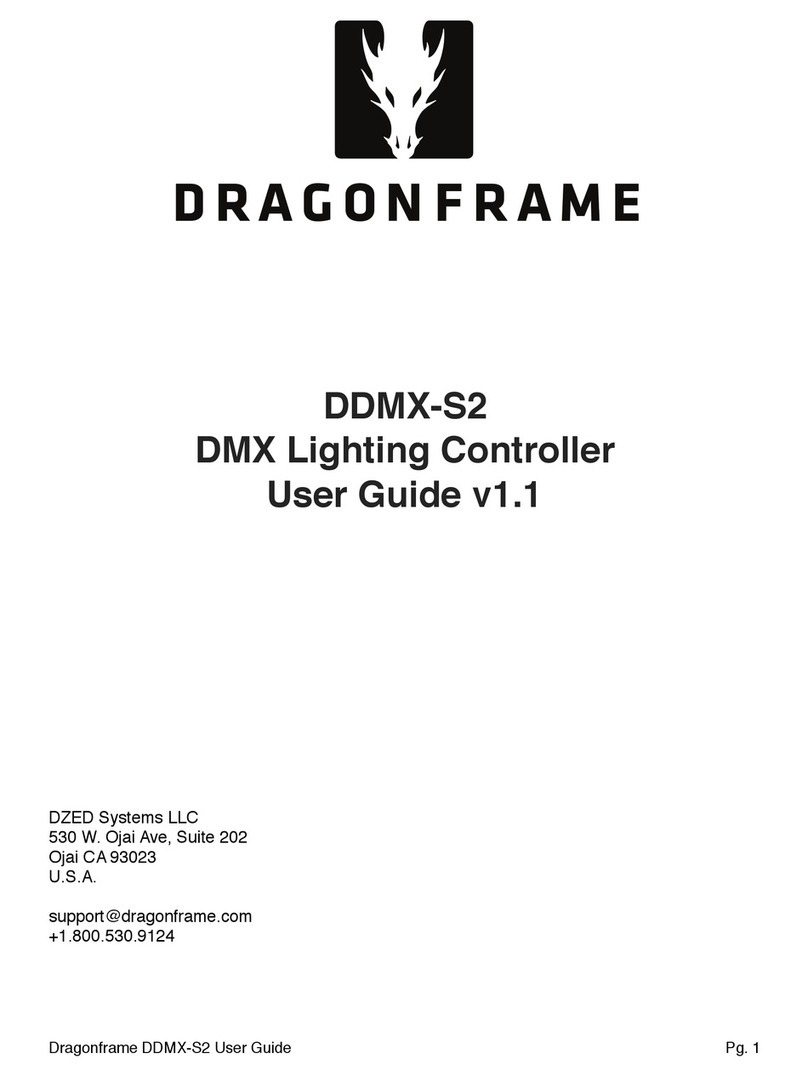 DRAGONFRAME DDMX-S2 User manual