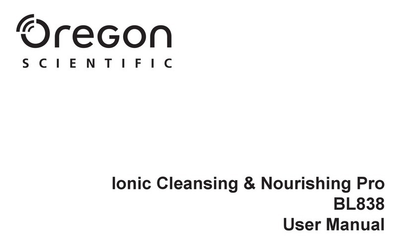 Oregon Scientific BL838 user manual