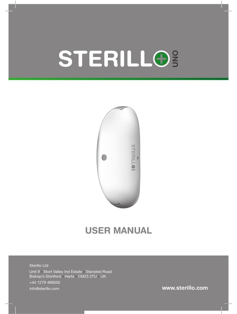 Handy Dryers Sterillo Uno user manual