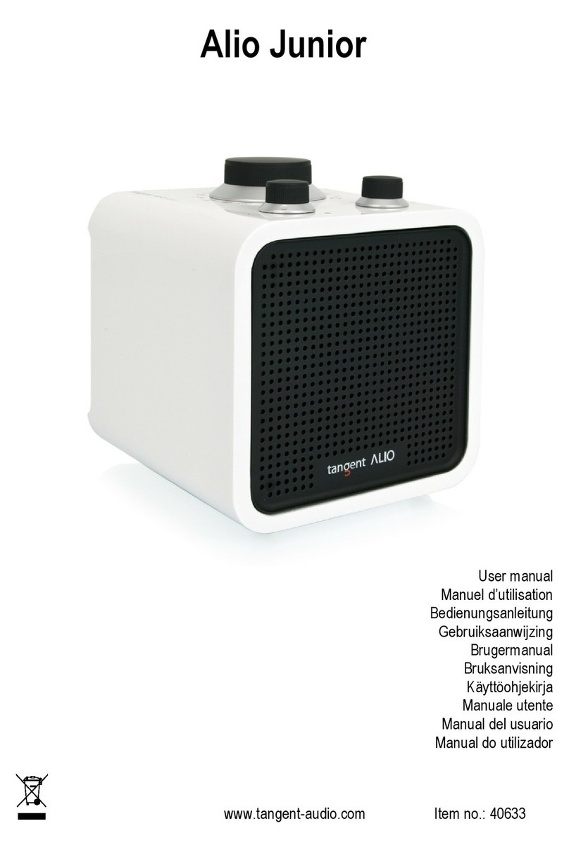 Tangent Alio Junior user manual