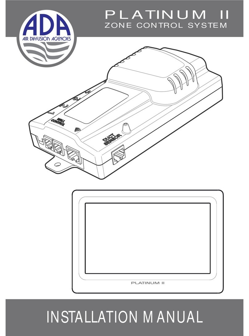 A/DA PLATINUM II installation manual
