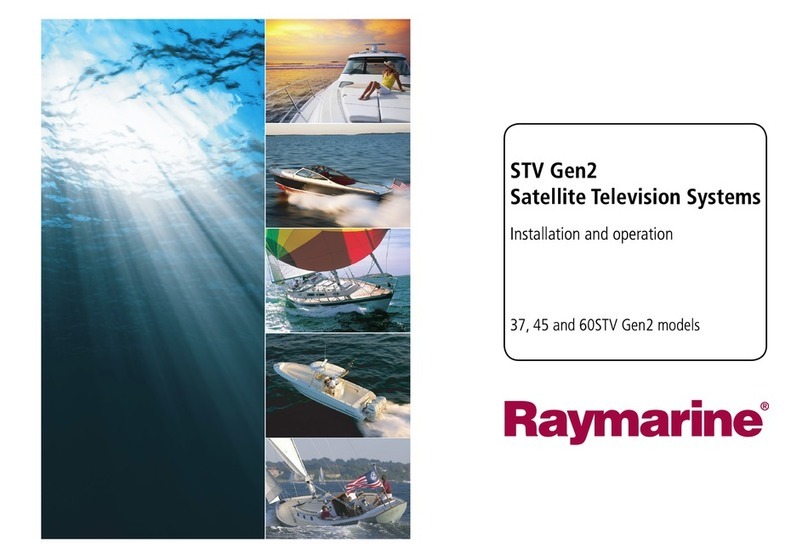 Raymarine STV Gen2 Installation and operation