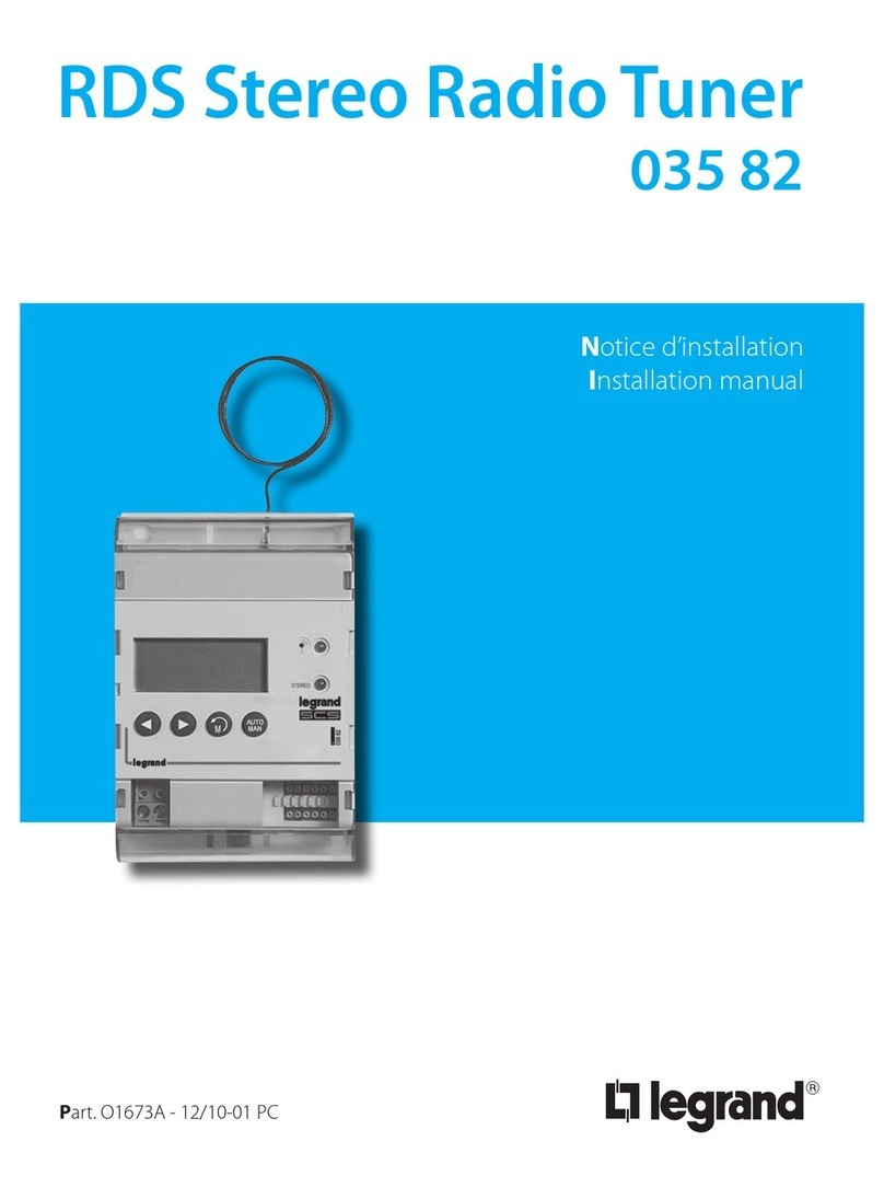 LEGRAND 035 82 installation manual