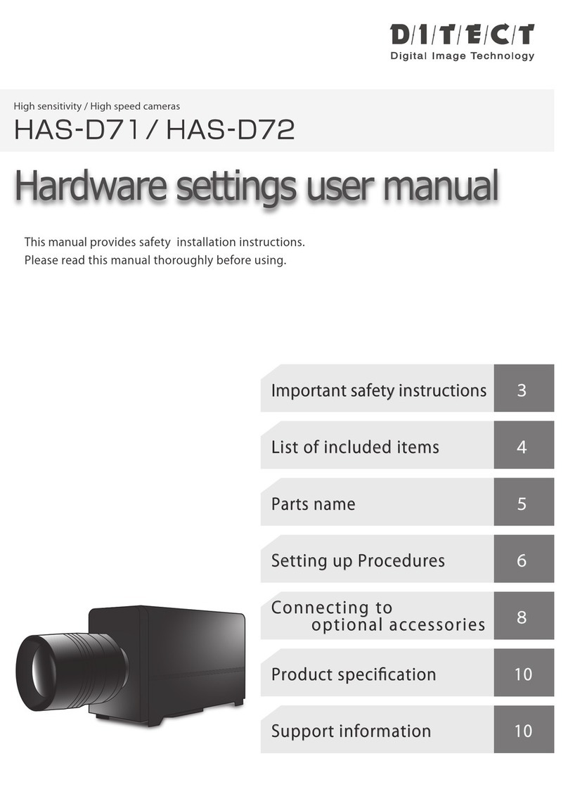 Ditect HAS-D71 Hardware user manual