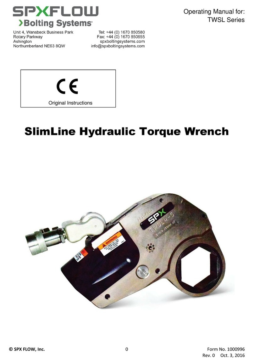 SPX TWSL4-046 User manual