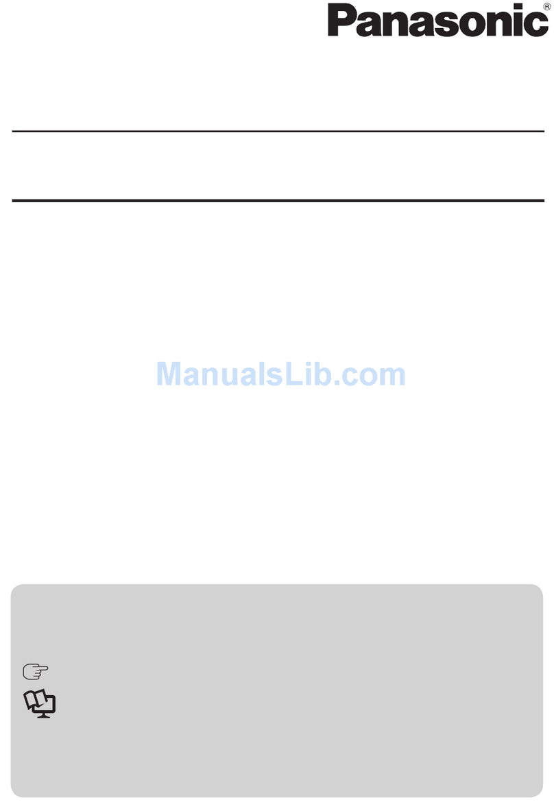 Panasonic CF-52 Series Supplementary instructions