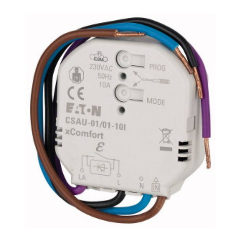 Eaton xComfort CSAU-01/01-10I User manual