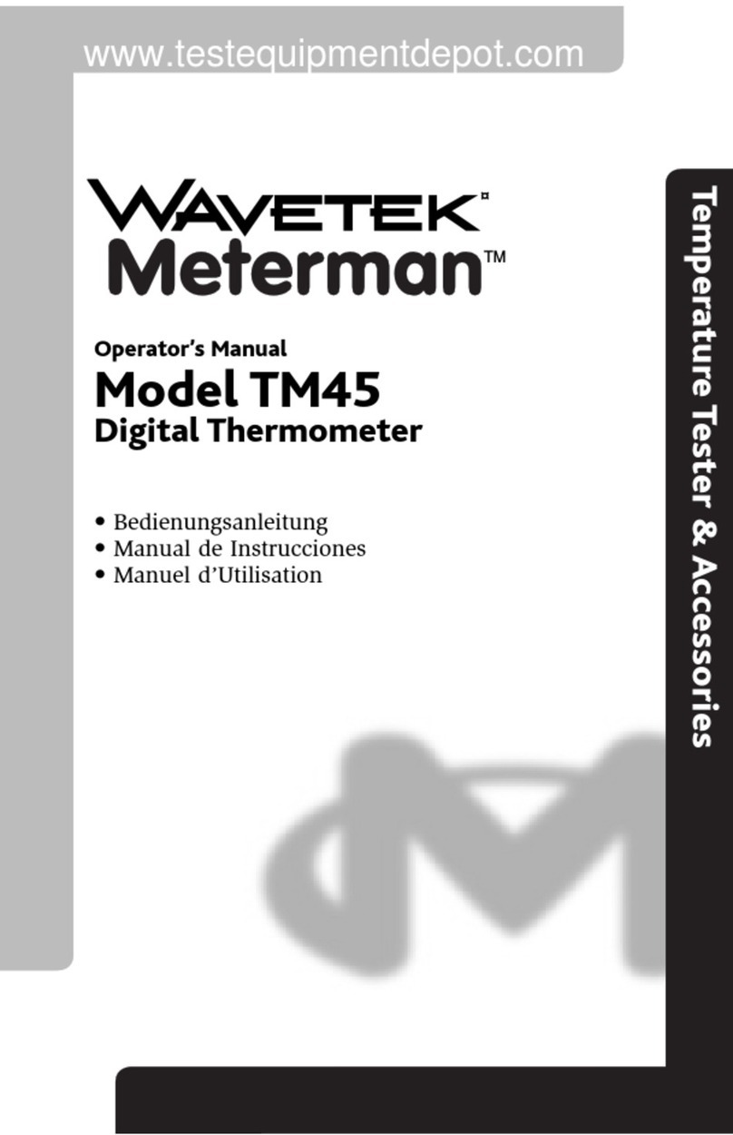 Wavetek TM45 Operator's manual
