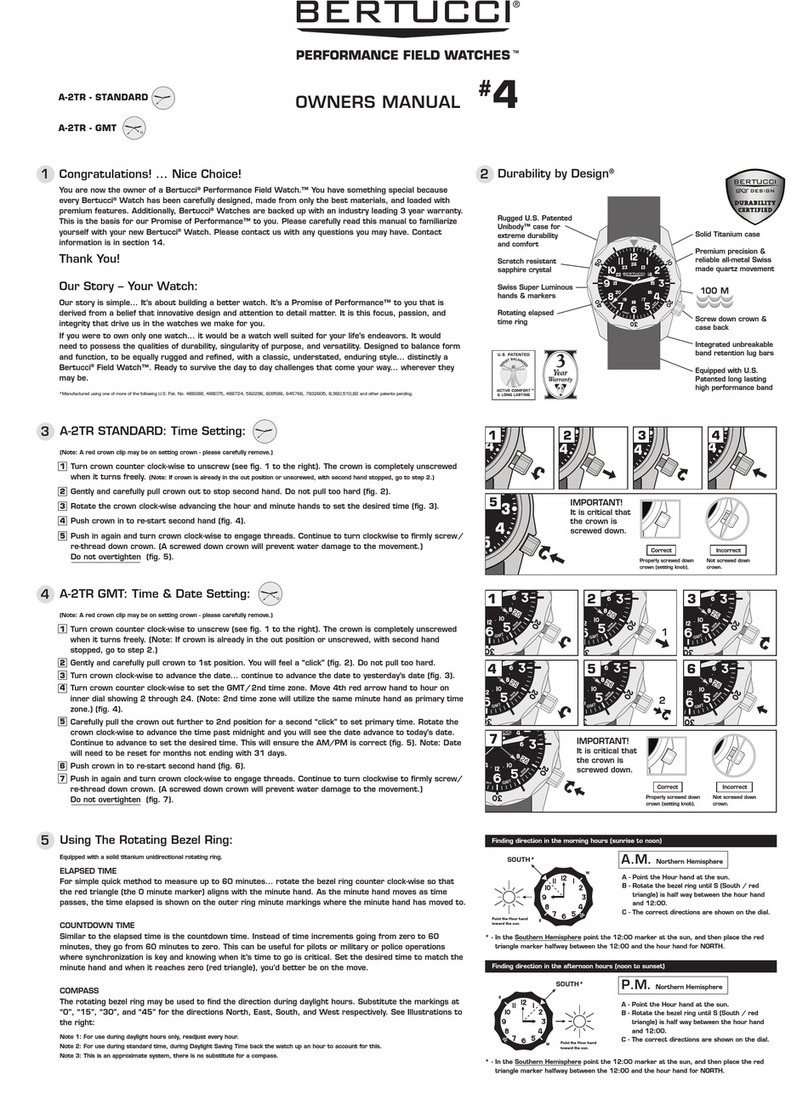 Bertucci A-2TR User manual
