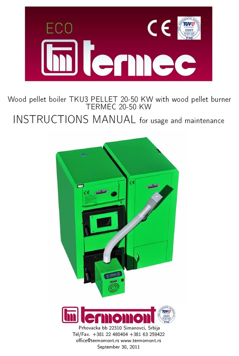 Termomont TKU3 PELLET 20 instruction manual