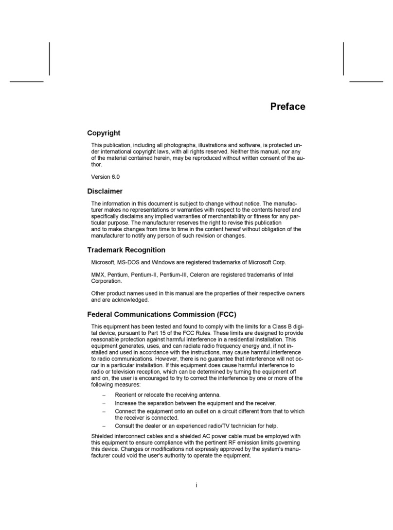 Mercury PI845GVM-P user manual