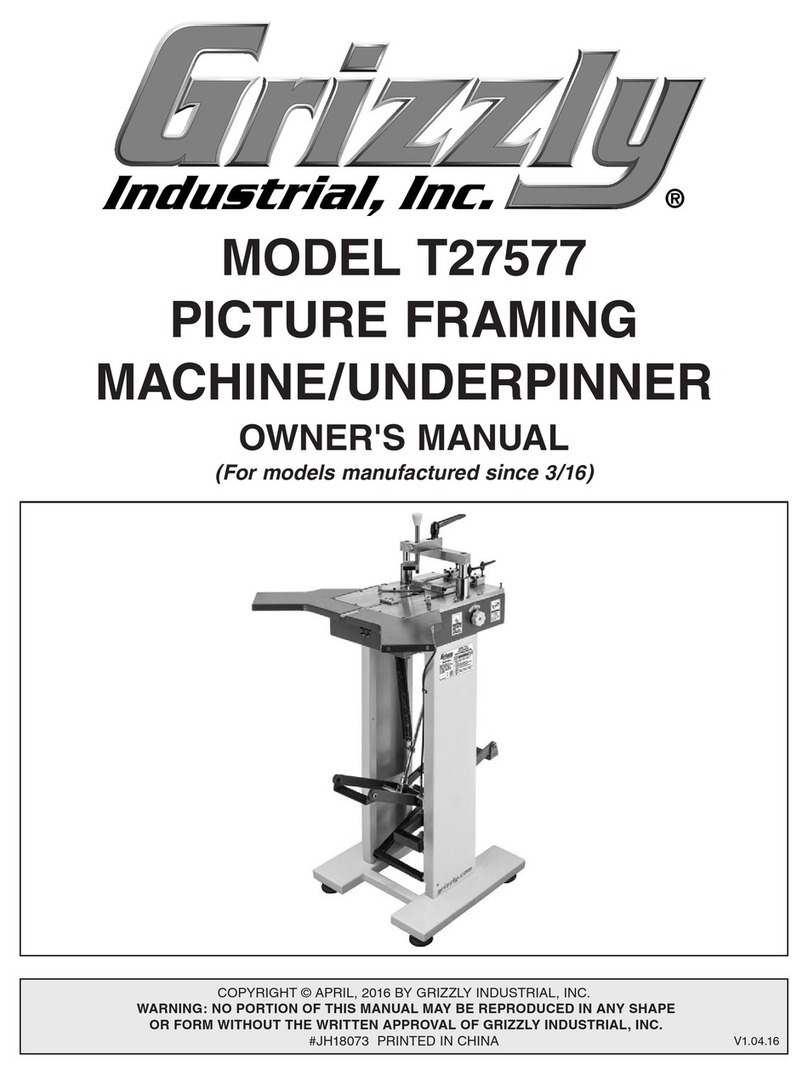 Grizzly T27577 owner's manual