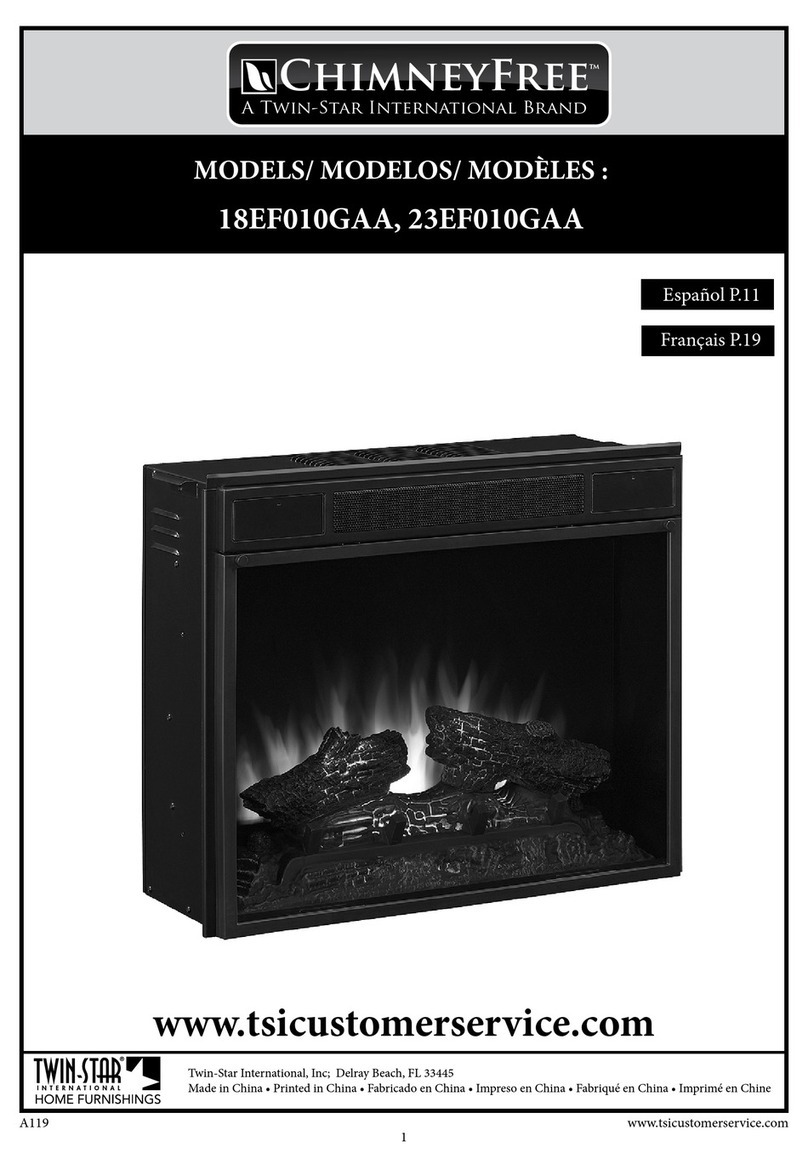 Chimney Free 18EF010GAA user manual Chimney Free 18EF010GAA user manual