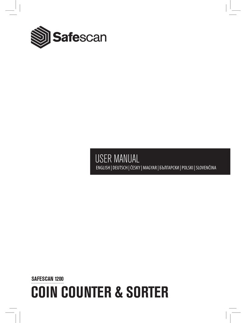 Safescan 1200 User manual