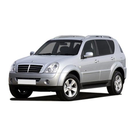 SSANGYONG REXTON User manual SSANGYONG REXTON User manual
