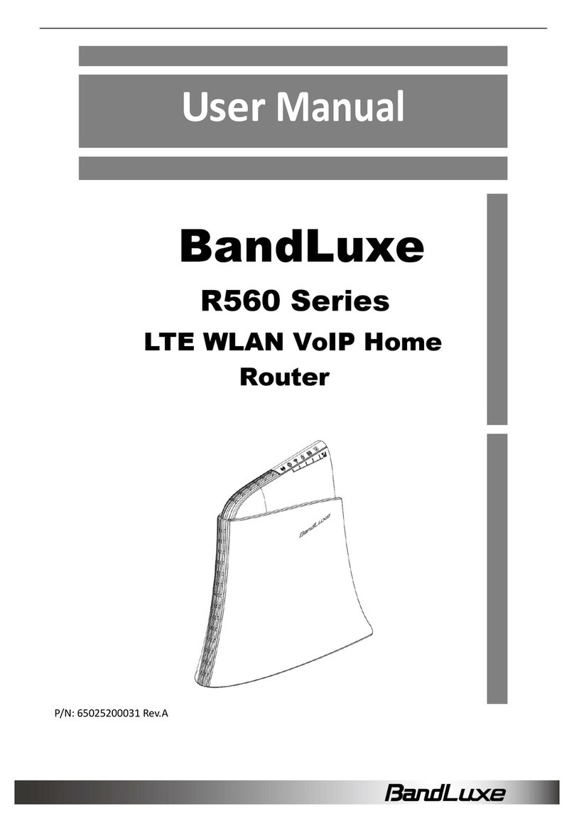 BandLuxe R560 Series user manual
