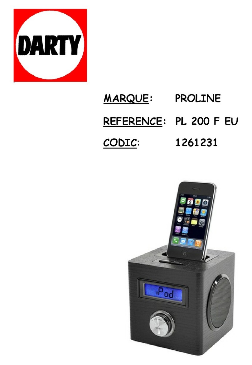 Proline PL 200F EU user manual