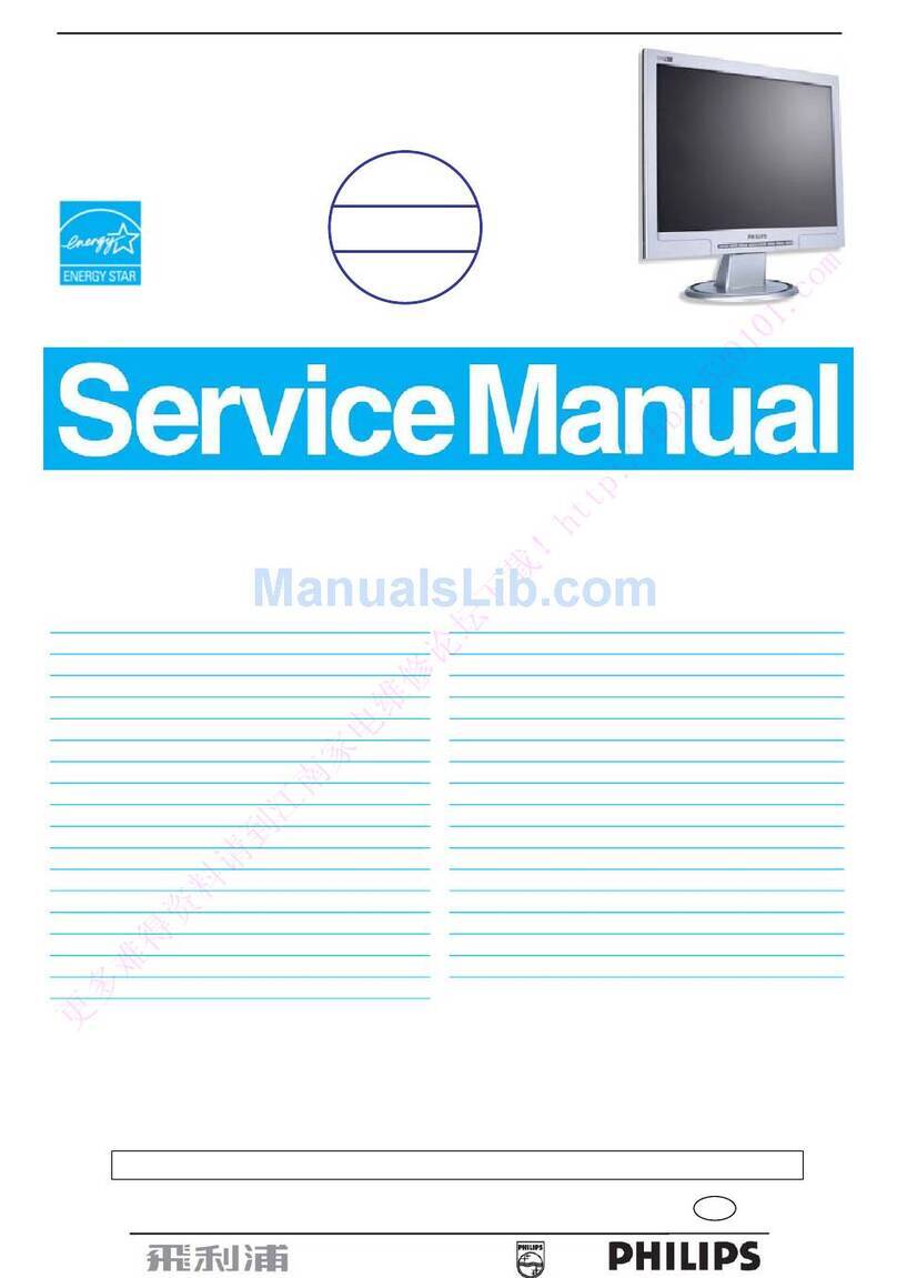 Philips 170V7 User manual