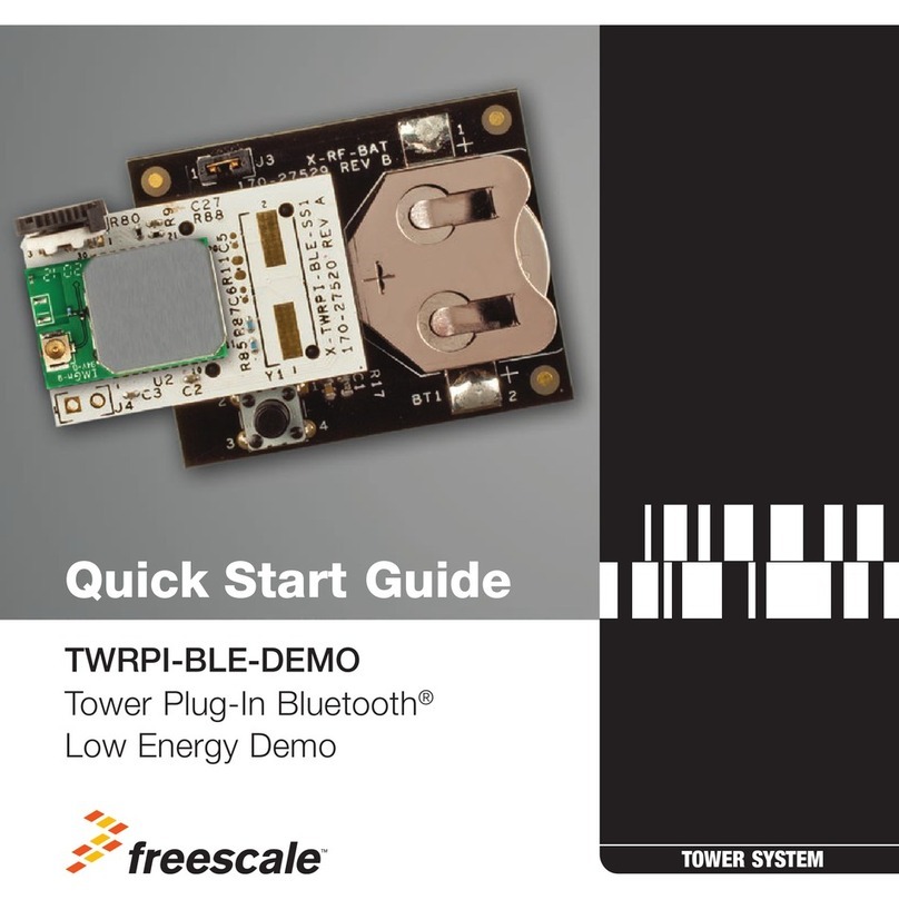 Freescale Semiconductor TWRPI-BLE-DEMO quick start guide