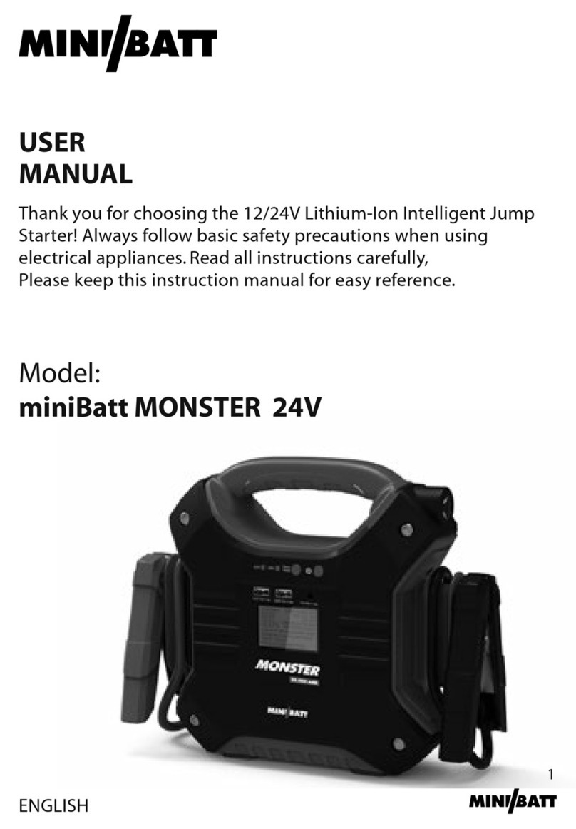 miniBatt MONSTER 24V user manual