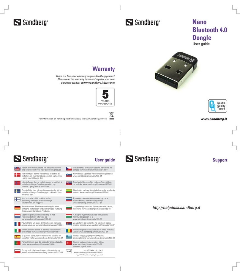 Sandberg Nano User manual