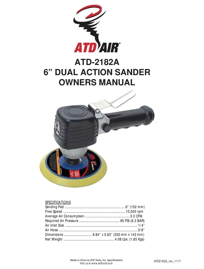 ATD AIR ATD-2182A owner's manual ATD AIR ATD-2182A owner's manual