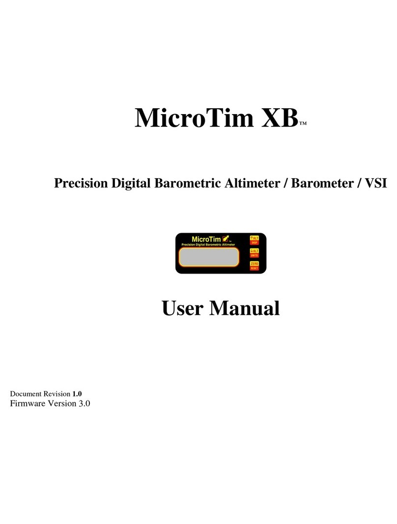 MicroTim XB User manual