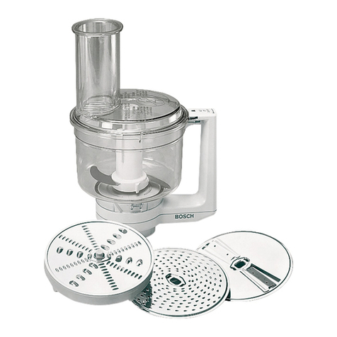 Bosch MUZ5MM1 User manual Bosch MUZ5MM1 User manual