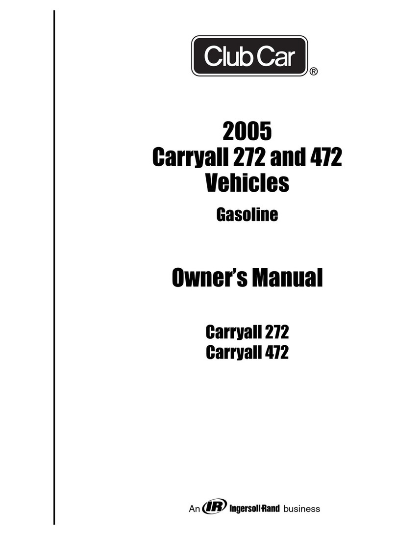 Club Car Carryall 472 2005 User manual