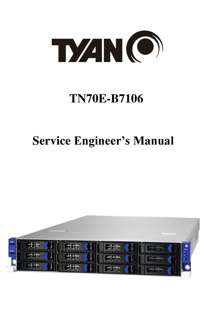 TYAN TN70E-B7106 Service engineer's manual