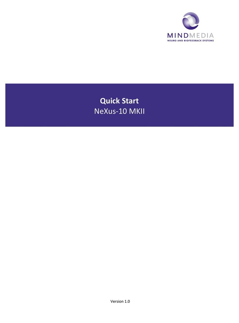 Mind Media NeXus-10 MKII User manual