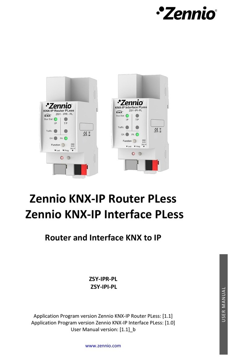 Zennio ZSY-IPR-PL user manual