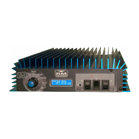 RM Italy HLA305 user manual