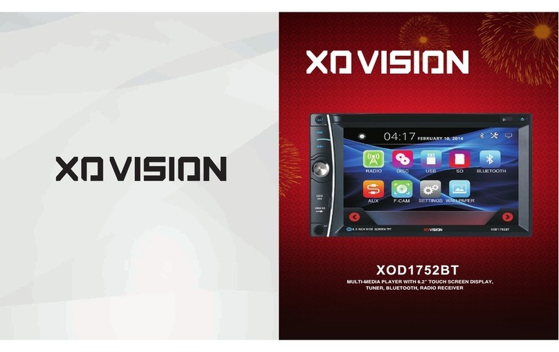 XO Vision XOD1752BT User manual XO Vision XOD1752BT User manual