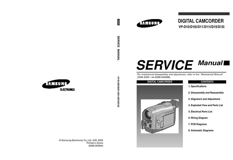 Samsung VP-D10 User manual
