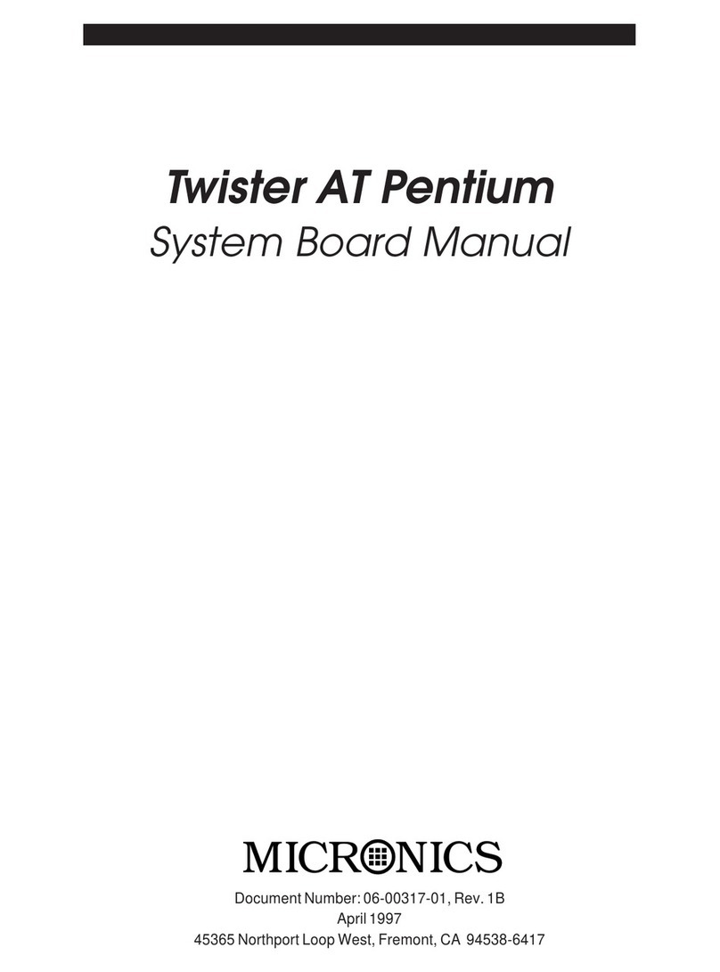 Micronics Twister AT Pentium user manual