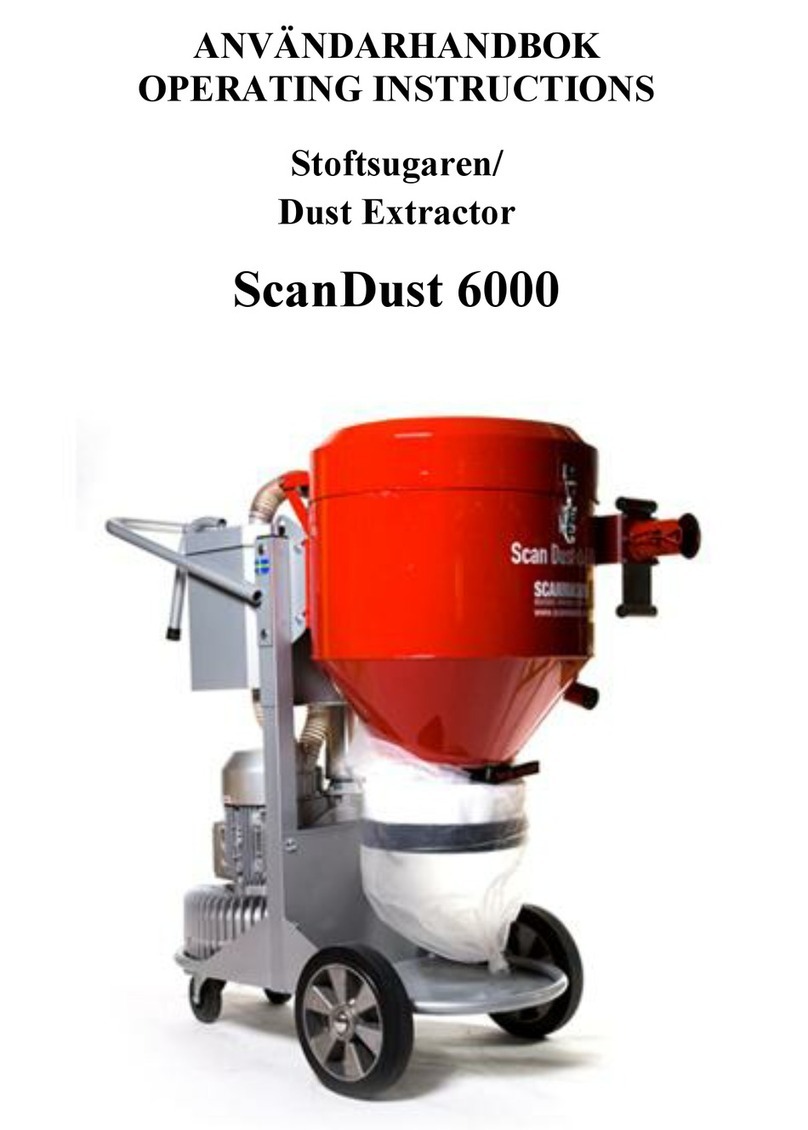SCANMASKIN ScanDust 6000 operating instructions SCANMASKIN ScanDust 6000 operating instructions