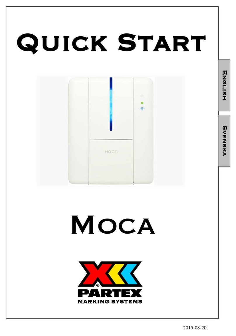 Partex Moca User manual