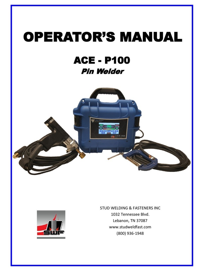 SWF ACE - P100 Operator's manual