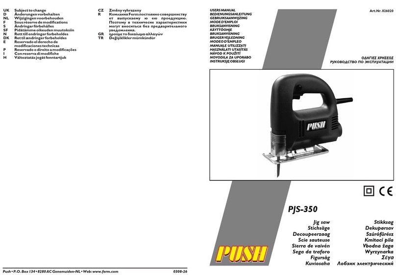 PUSH PJS-350 user manual