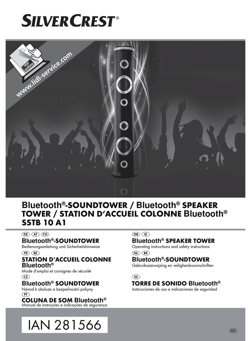 Silvercrest SSTB 10 A1 Product information sheet