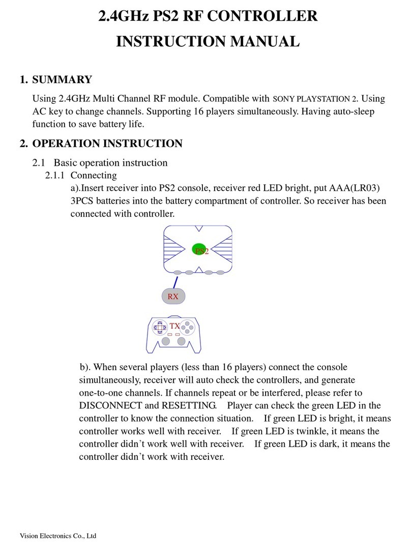 JOYTECH JS109HR2 User manual