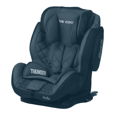 Be Cool Thunder ISO-FIX instructions